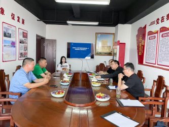 上海电气新能源总经理陈晨一行光临安徽G22恒峰